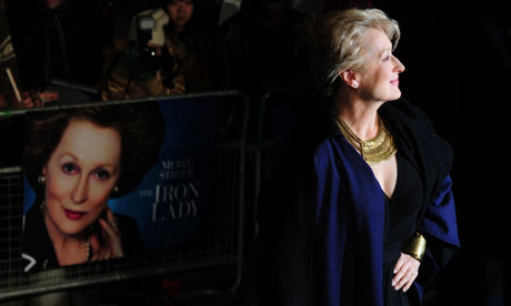 Meryl Streep at the premiere of The Iron Lady in London