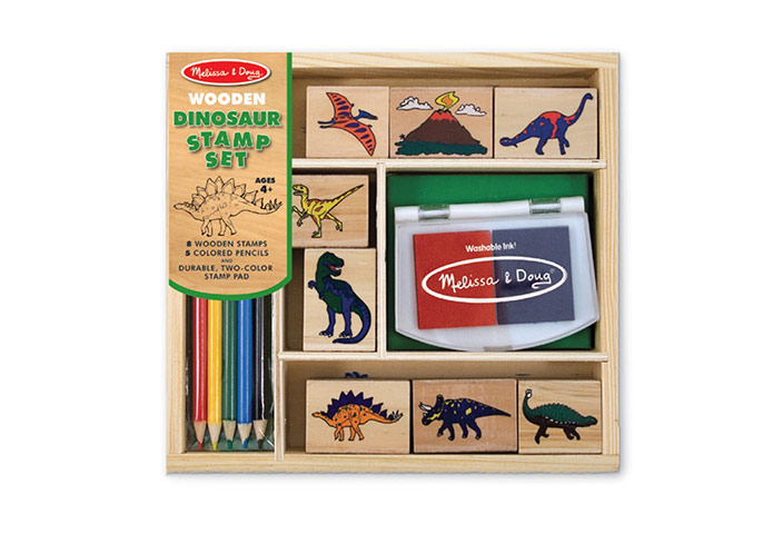 Dinosaur toys: Melissa and Doug dinosaur stamp set