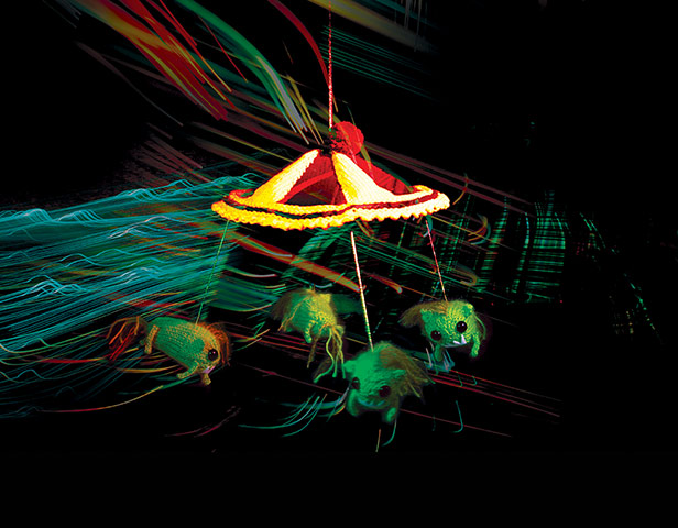 Evil knits: Monster merry-go-round