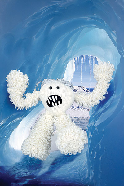 Evil knits: Abominable snowman