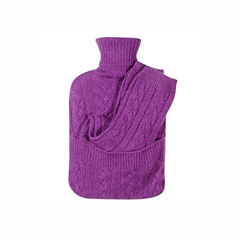 Hot water bottles: Cashmere hot water bottle