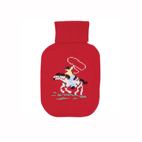 Hot water bottles: Cowboy hot water bottle