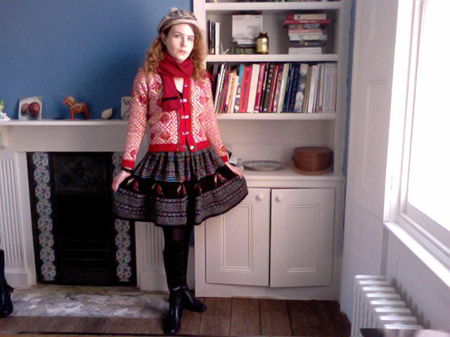 Christmas jumpers: Kitty Walsh