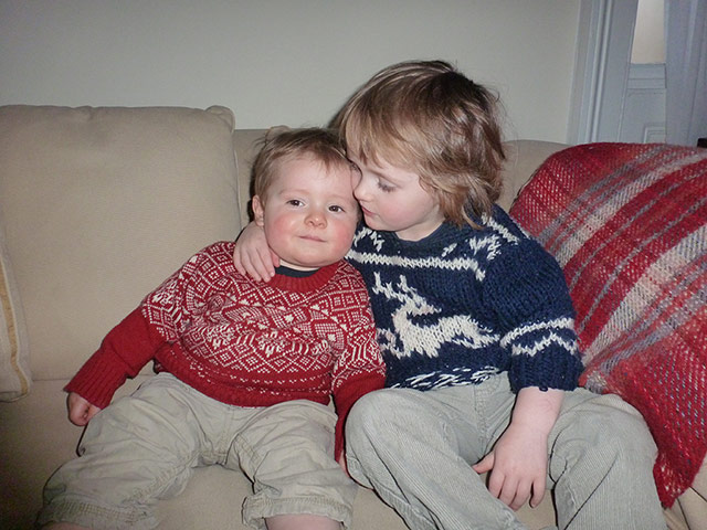 Christmas jumpers: Naomi McVey