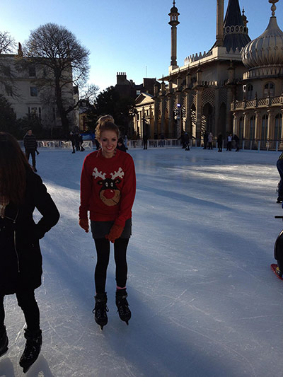 Christmas jumpers: Charlene Brown