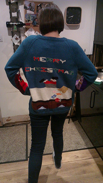 Christmas jumpers: John Treacey