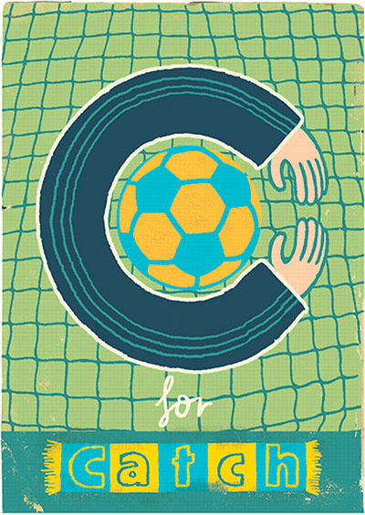 Alphabet gallery: C is for Catch (Paul Thurlby)