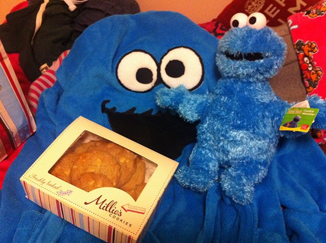 Readers valentines pics: Readers' Valentine's pictures: Cookiemonster