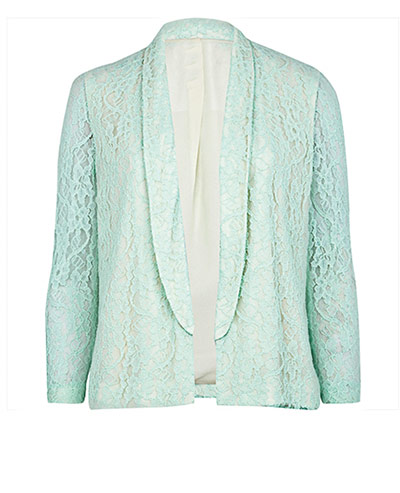 Blazers: Mint lace