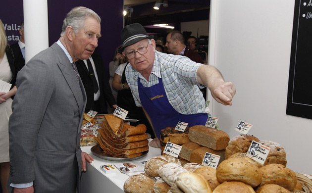 Prince Charles Ideal home: Prince Charles visits The Ideal Home Show
