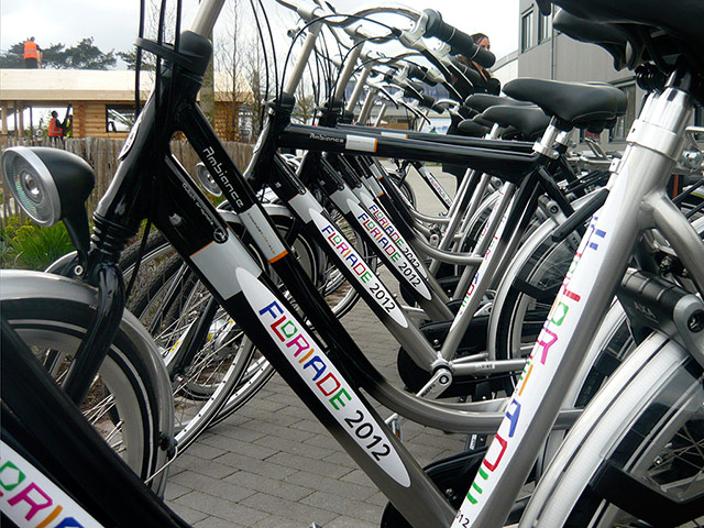 Floriade: Bicycles at Floriade