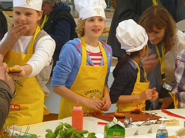 Floriade: Children at Floriade's House of Taste