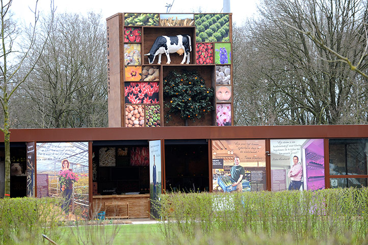 Floriade: The Dutch agriculture pavilion at Floriade