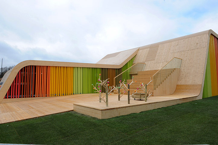 Floriade: The Spanish pavilion at Floriade