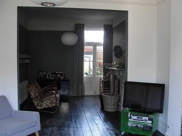 Style expert homes: jill Macnair's green living room