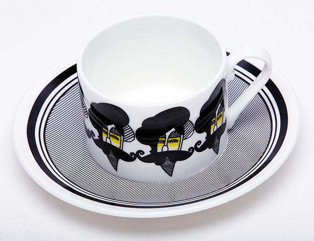 India meets china: The Mucchad cup and saucer, £10, by The Play Clan