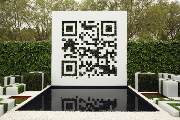 Chelsea flower show: The QR Code Garden
