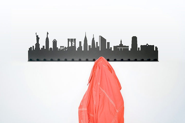 Coat stands racks: City coat rack New York