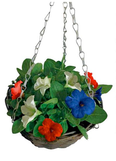 Jubilee tat: Jubilee hanging basket