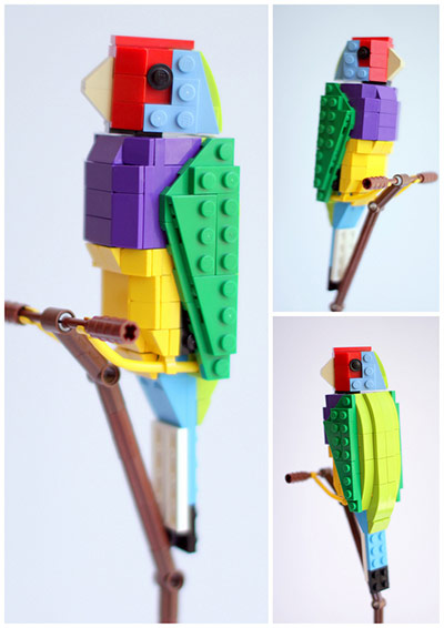 Lego birds: Finch