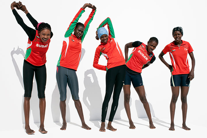 Arab women in sport: The Sudan women's running team