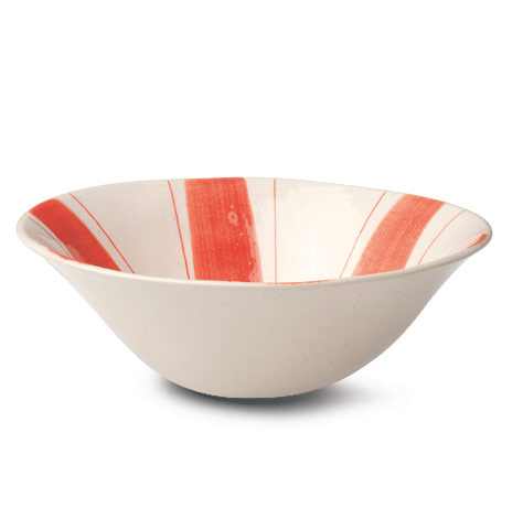 Salad bowls: Banded stripe