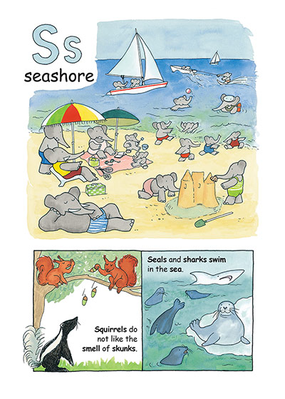 Alphabet : S is for seashore from Babar