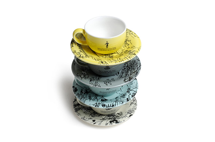 Tube anniversary products: Espresso cup set