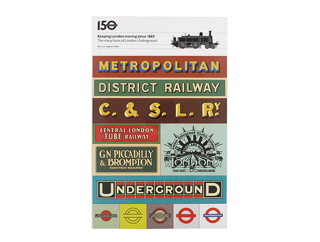 Tube anniversary products: Magnet sheet