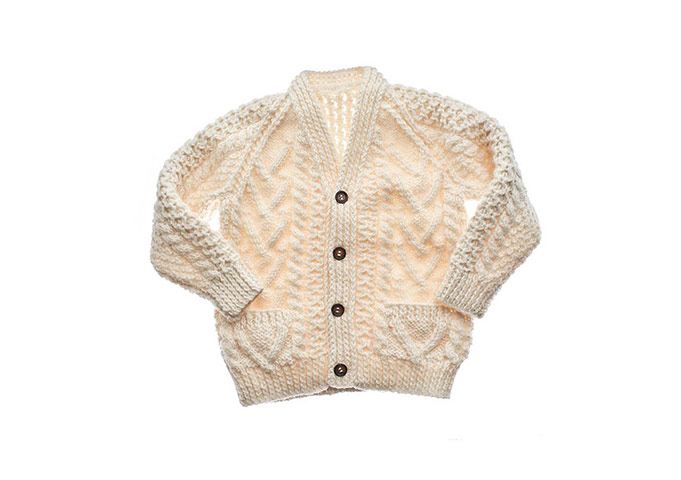 Wool Week gallery: Aran cardigan