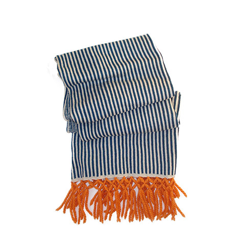 Wool Week gallery: Nautical knitted wrap