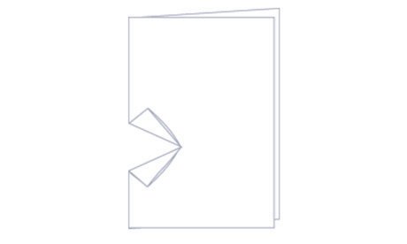 Pop-up monster card, step two