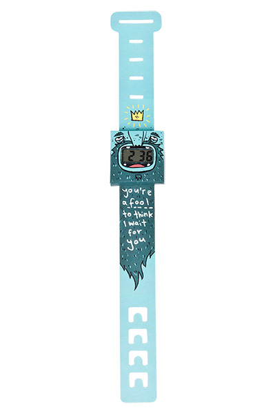 Paper watch project: Watch illustrated by T Johnson