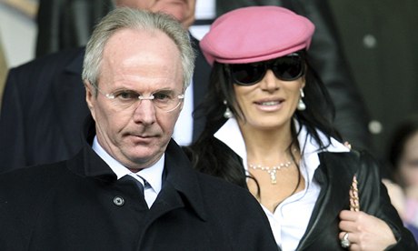 Sven-Göran Eriksson and Nancy Dell'Olio