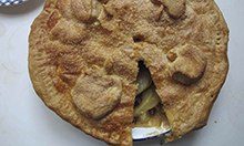 Angela Boggiano's apple pie