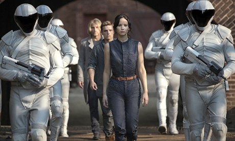 Katniss Everdeen in The Hunger Games: Catching Fire