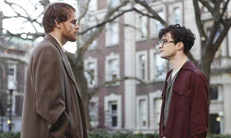 Michael C Hall and Daniel Radcliffe in Kill Your Darlings