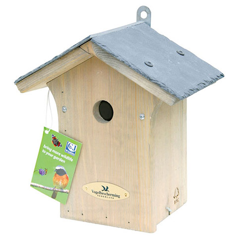 Bird boxes: C J Wild Bird Foods Portland Slate Nest Box