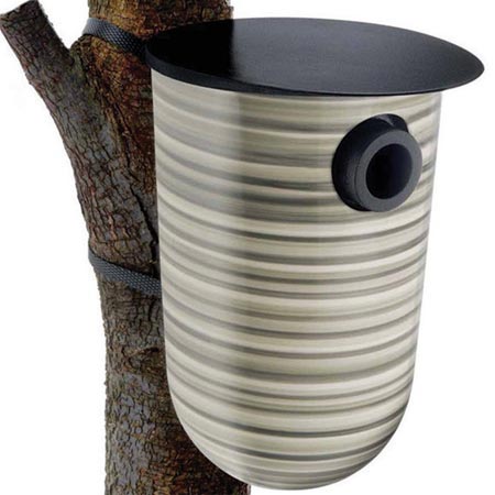 Bird boxes: EvaSolo striped nesting box