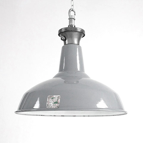 Simple things gallery: English cotton mill pendant