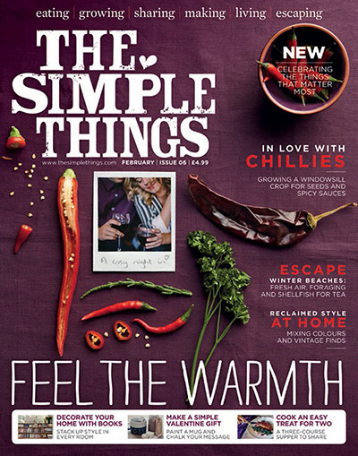Simple things: Simple things cover shot