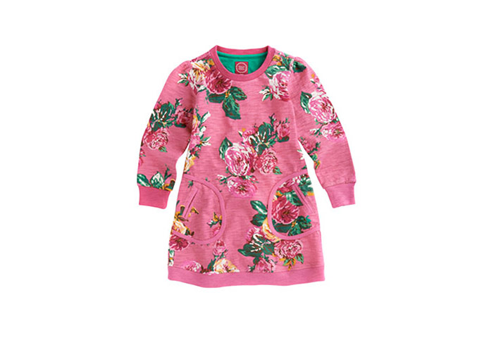 Pretty prints : Little Joules sweatshirt dress