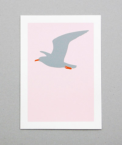 Simple things 3: Herring Gull print 