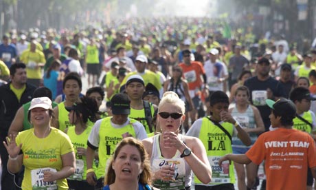 The LA marathon
