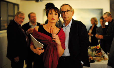 Germain (Fabrice Luchini) and Jeanne (Kristin Scott Thomas) in In the House