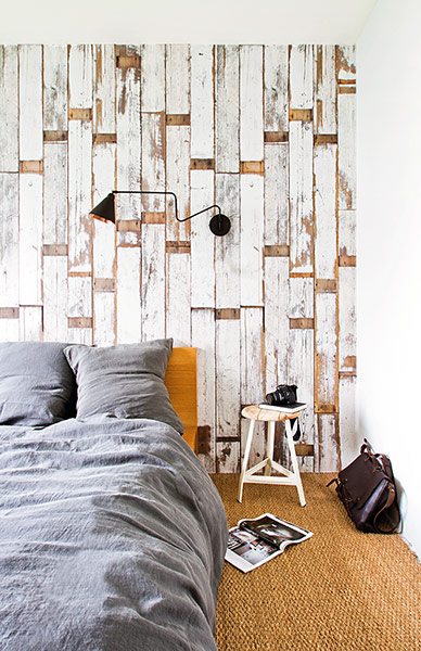 Simple Things homewares: Wooden wallpaper