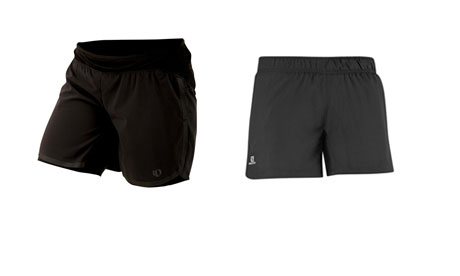 Summer running gear: shorts from Pearl Izumi and Salomon