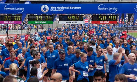The National Lottery Anniversary Run