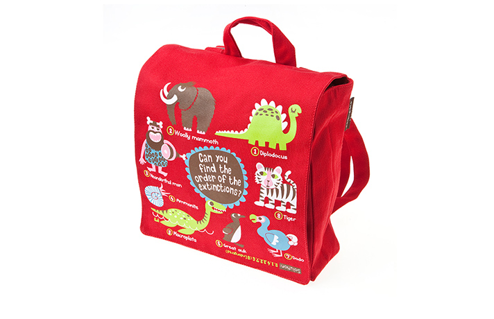 Back to school: Extinction backpack from the Natural History Museum 