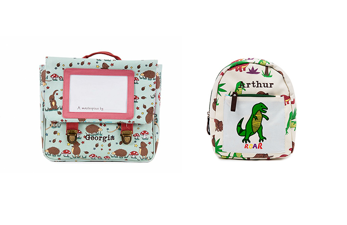 Back to school: Pink Lining personalised bags